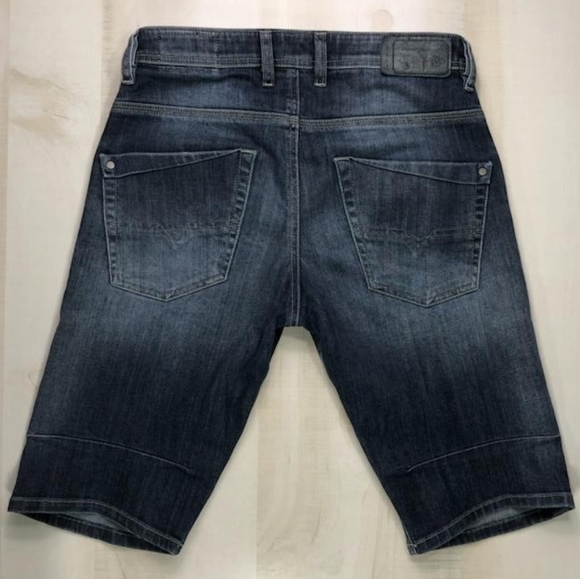 Diesel Button Fly Denim Jean Shorts - Picture 3 of 7